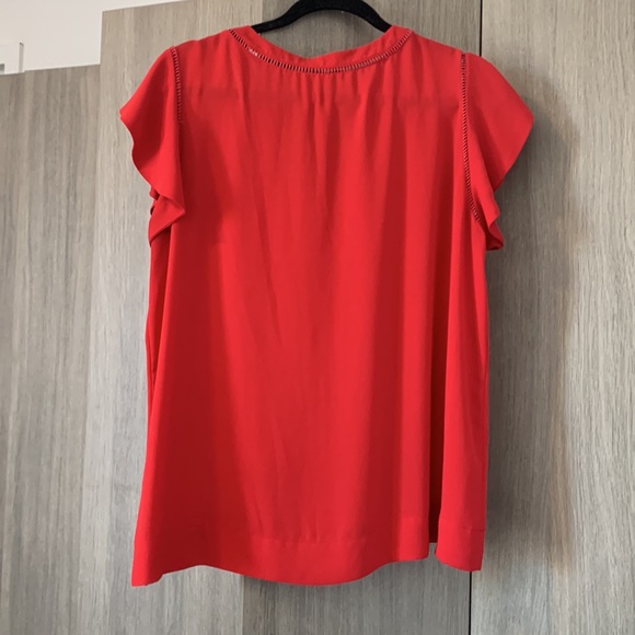 Flowy top size L, pinkish red - Picture 3 of 4